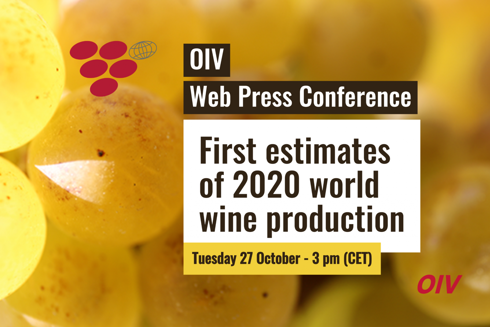 OIV Web Press Conference. October 2020