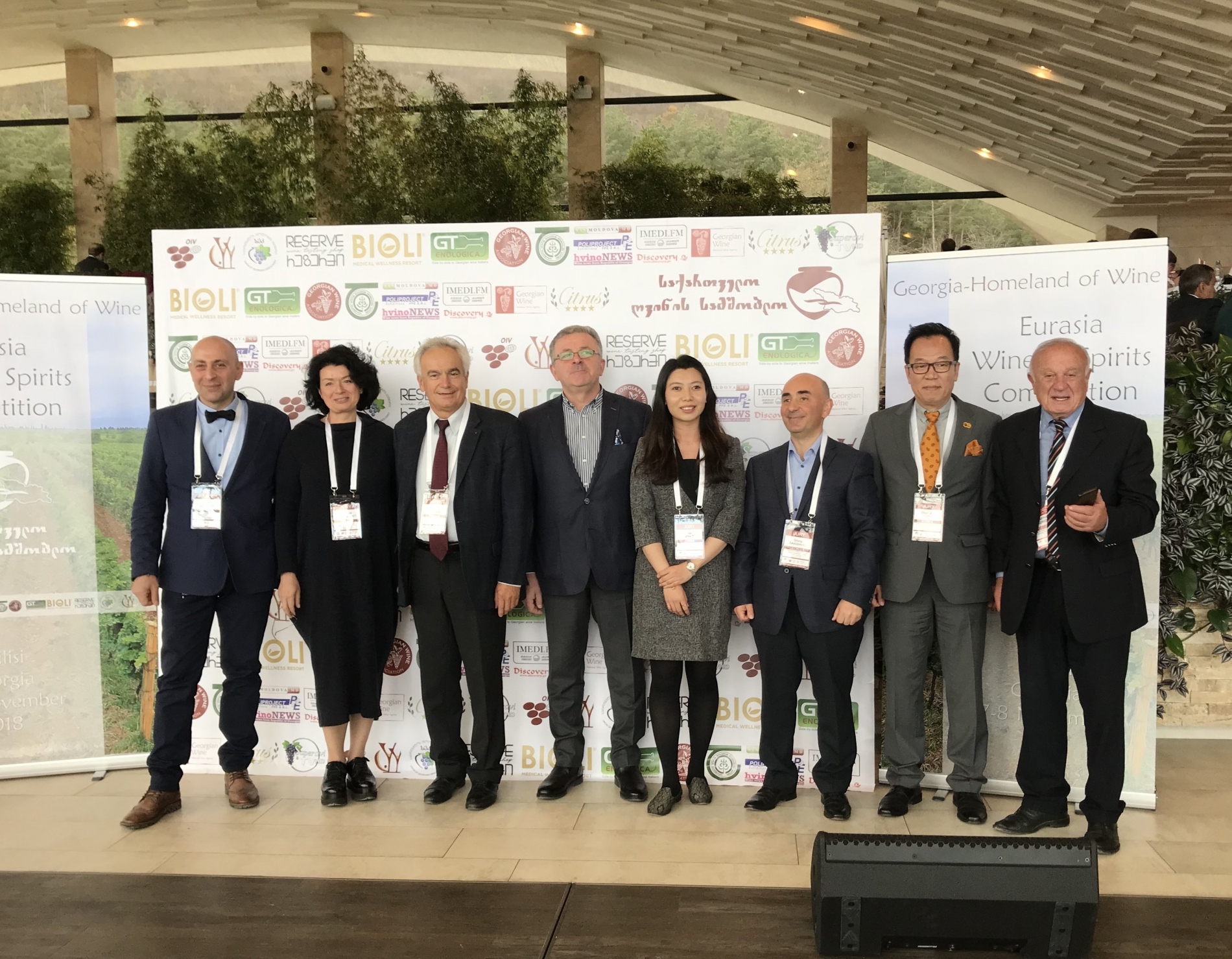 The first Eurasia Wine and Spirits Competition in Georgia