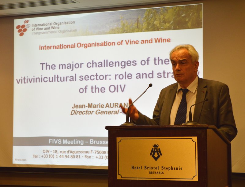 The OIV Director General participates in the annual conference of the FIVS