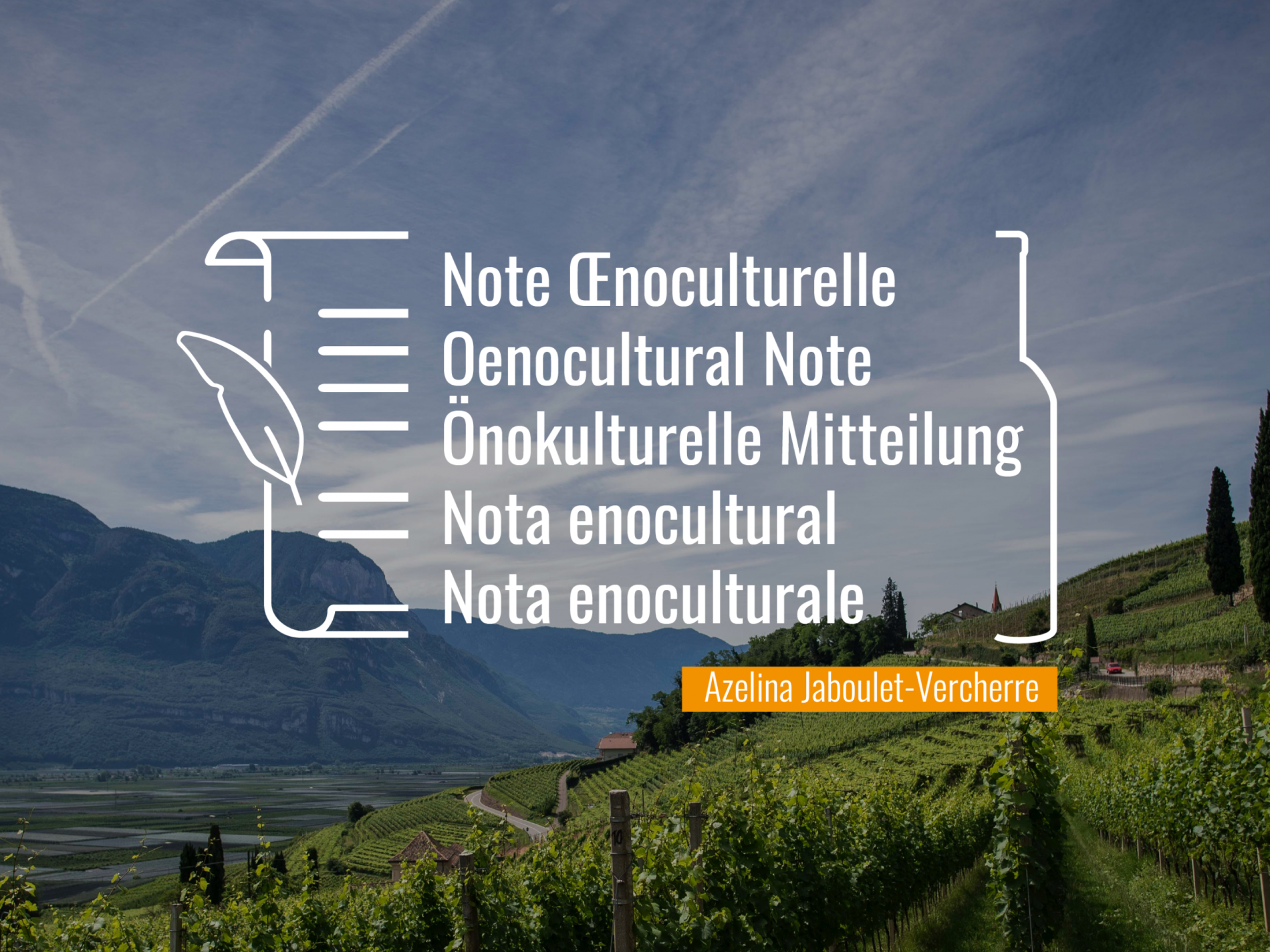 Oenocultural Note