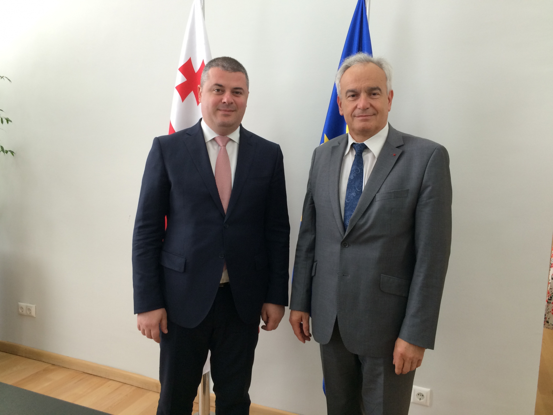 The OIV Director General visits Georgia
