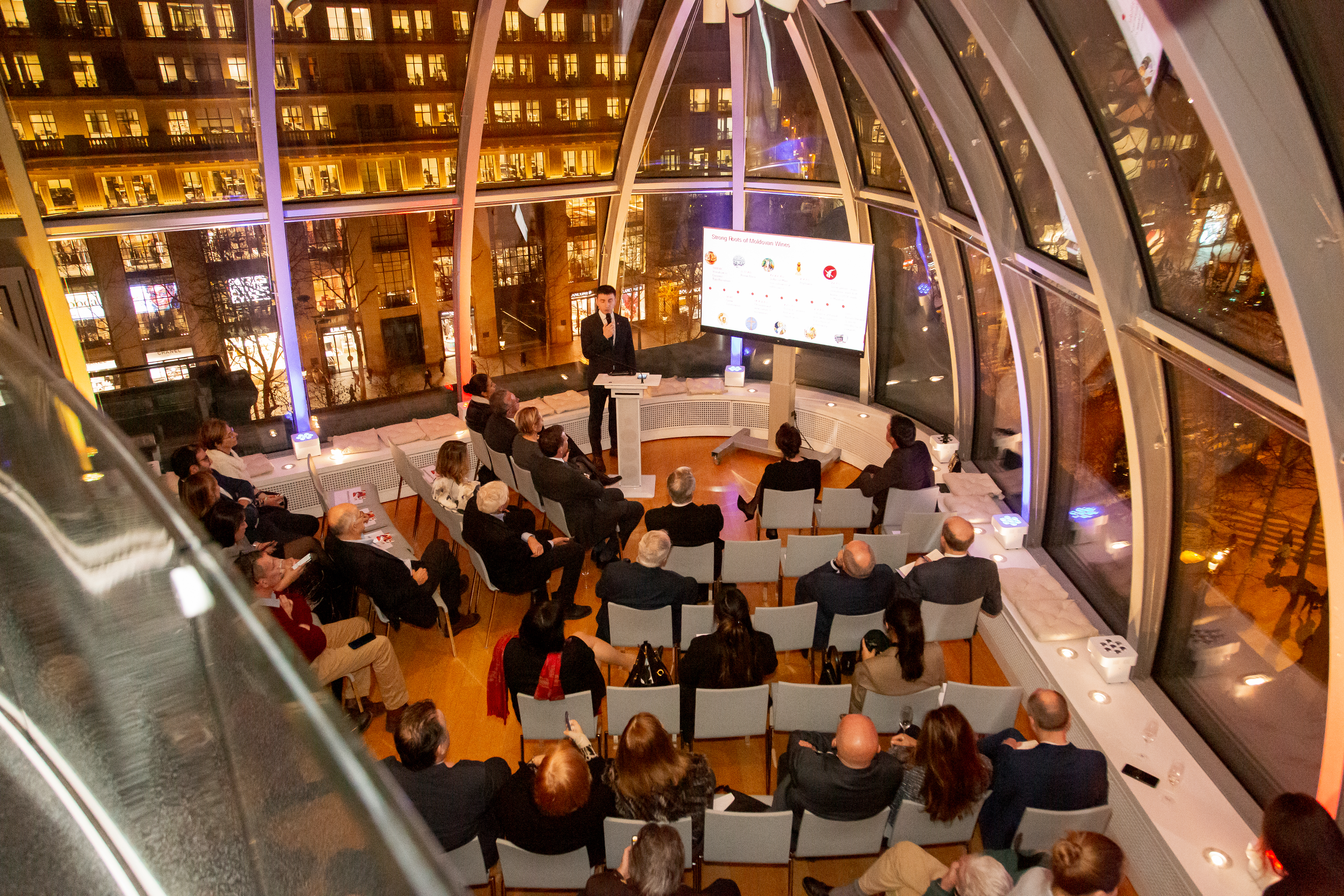 46th World Congress of Vine and Wine presentation at Maison de l'Alsace