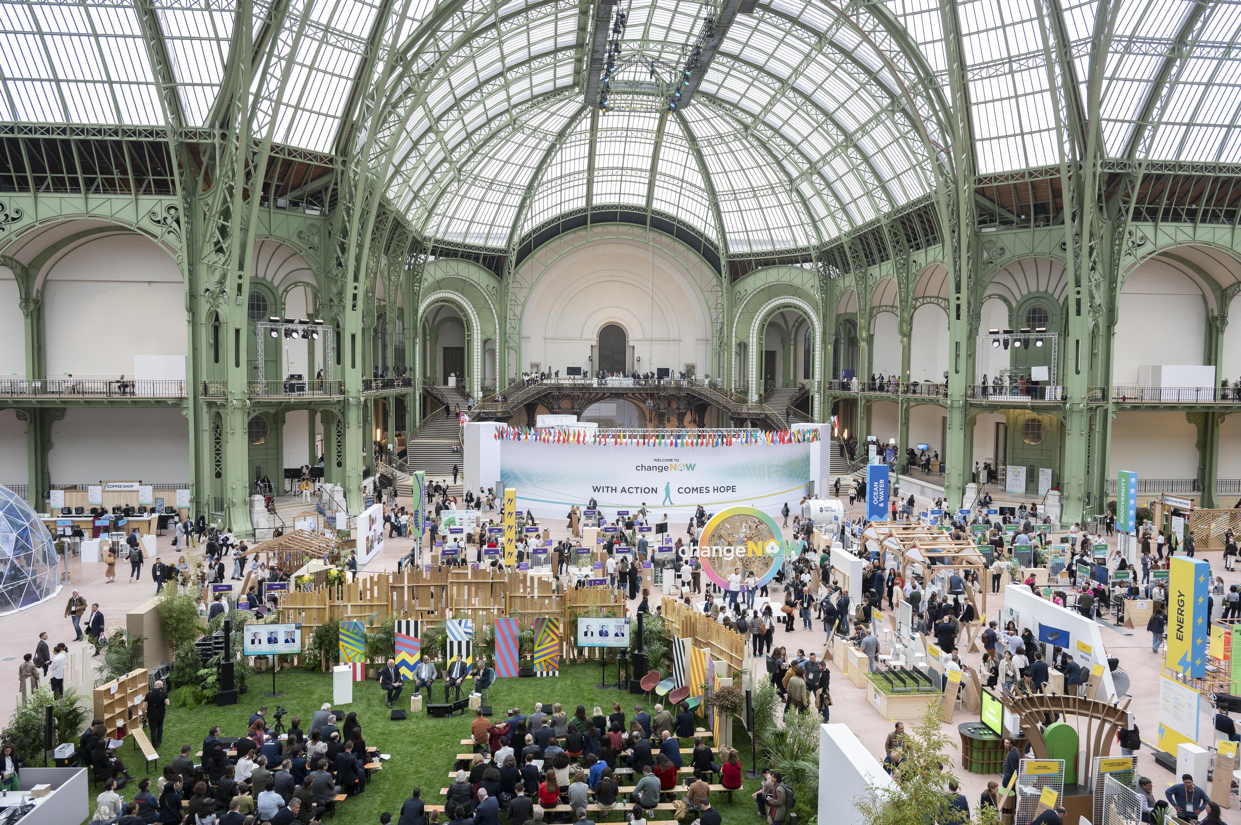 ChangeNOW Summit and in the 10th anniversary of the international “4 per 1000” Initiative at Grand Palais