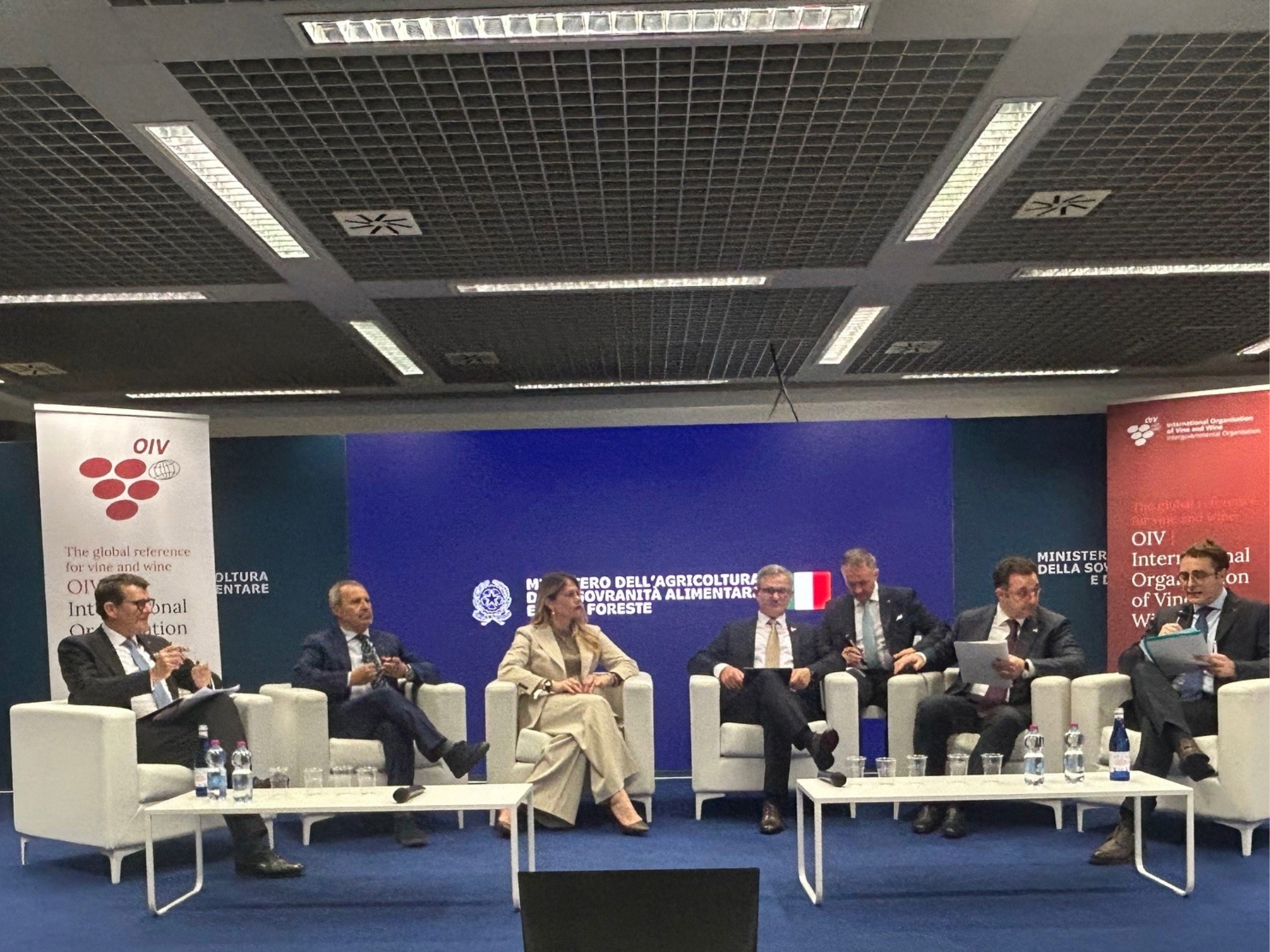 Roundtable OIV Italian Agriculture Ministry at Vinitaly 2026