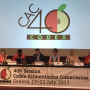 Participation of the OIV in the 40th session of the Codex Alimentarius Commission Participation of the OIV in the 40th session of the Codex Alimentarius Commission