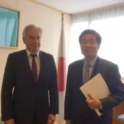 The OIV Director General meets the Japanese Ambassador to France The OIV Director General meets the Japanese Ambassador to France