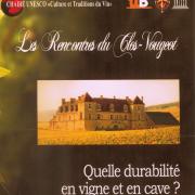 Sustainability in the global vitisphere on the menu at the 11th Rencontres du Clos-Vougeot Sustainability in the global vitisphere on the menu at the 11th Rencontres du Clos-Vougeot