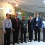 The OIV is welcomed by the Guangdong Inspection and Quarantine Technology Center (China) The OIV is welcomed by the Guangdong Inspection and Quarantine Technology Center (China)