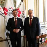Visit of the new Romanian Ambassador to France Visit of the new Romanian Ambassador to France