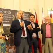The Director General of the OIV takes part in the trophy presentation of the 2016 Oenovidéo Festival