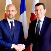 Jean-Noël Barrot and John Barker